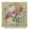 White, Mauve and Pink Flowers N 938/1 RDT