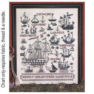 Sailing Ships Sampler S-1012