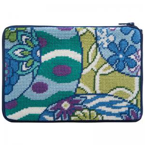 Imari Abstract Cosmetic Purse SZ615