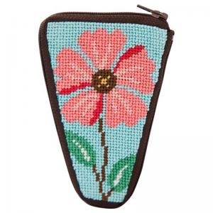 Pink Flowers Scissor Case SZ932