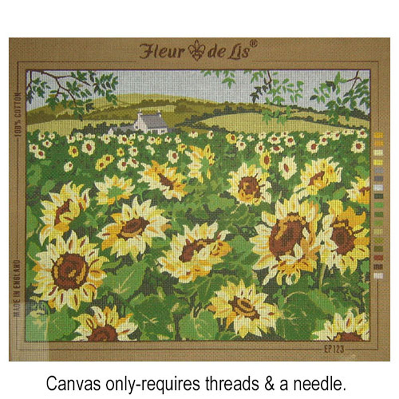 Fleur de Lis EP195.123 Sunflowers