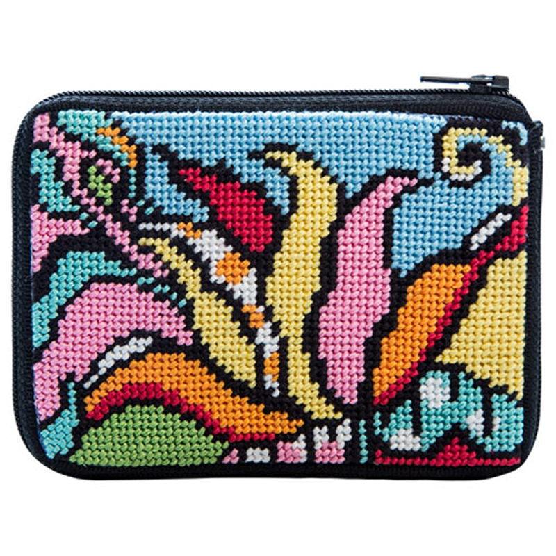 Modern Tulip Credit Card & Coin Purse SZ215