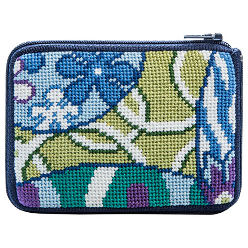 Imari Abstract Credit Card & Coin Purse SZ216