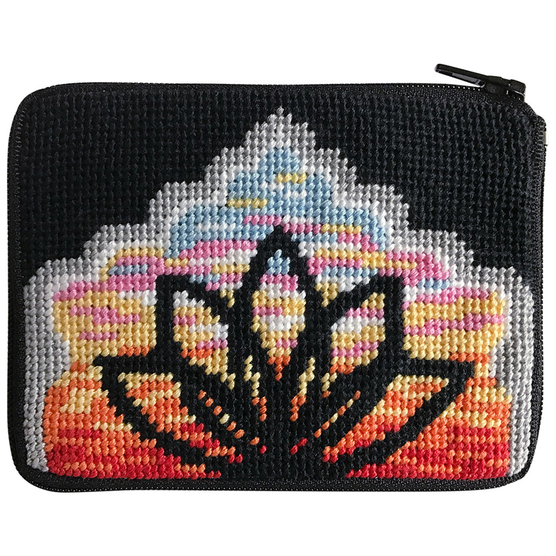 Yoga Lotus Credit Card & Coin Purse SZ227