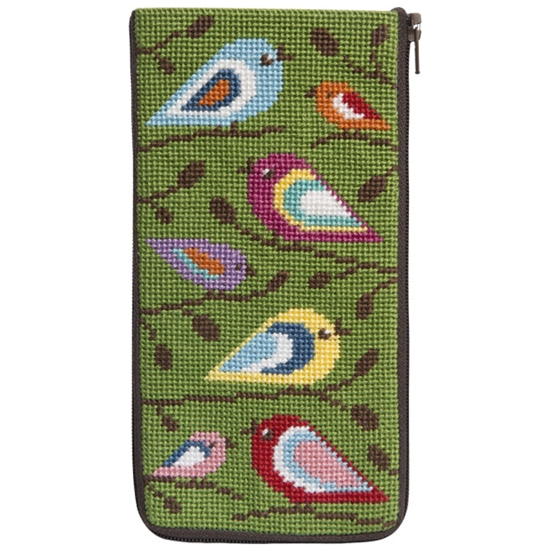 Birds of Color Eyeglass Case SZ474