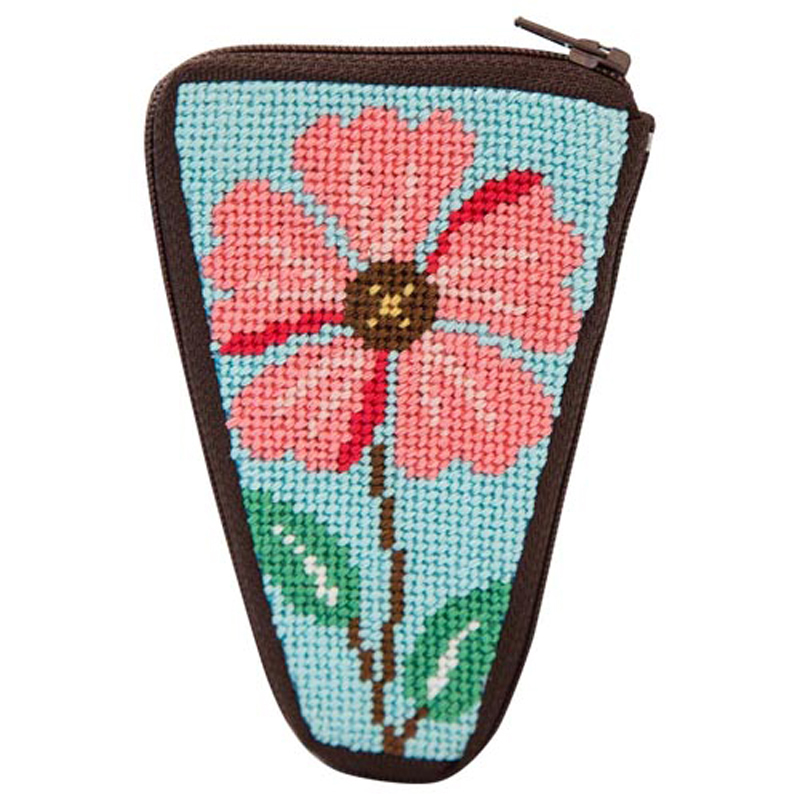 Pink Flowers Scissor Case SZ932