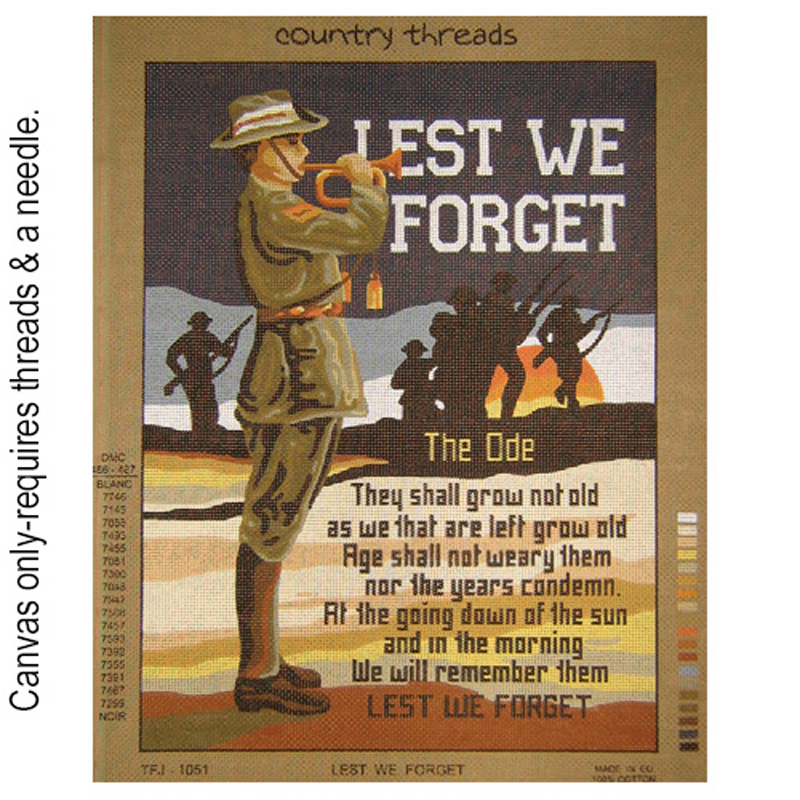 Lest We Forget TFJ-1051