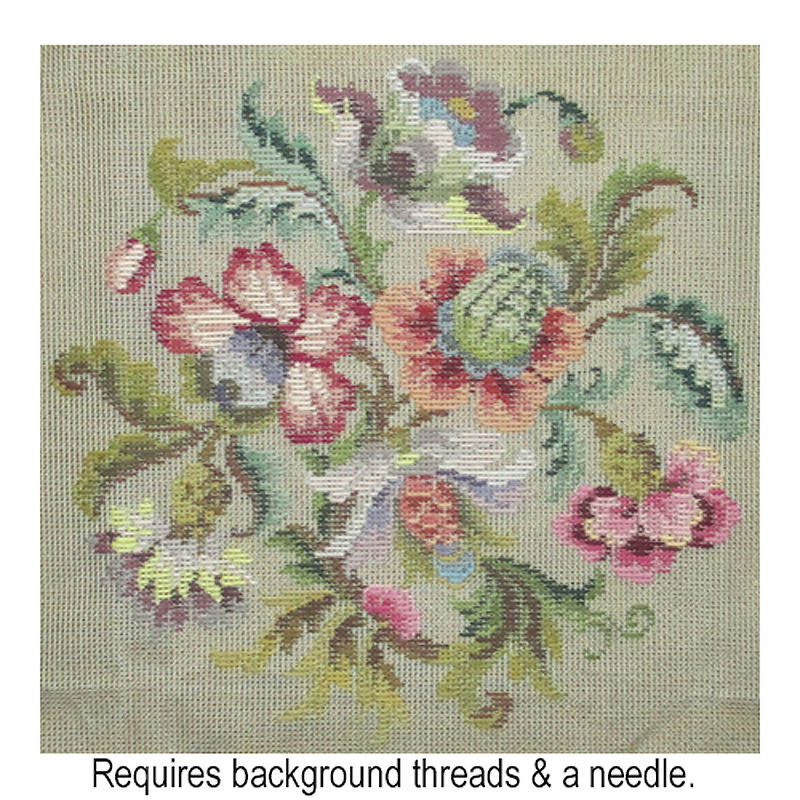 Jacobean Flowers J133217/3 DT