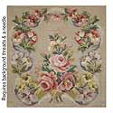 Rose Wreath Armchair Back J53510/L DT