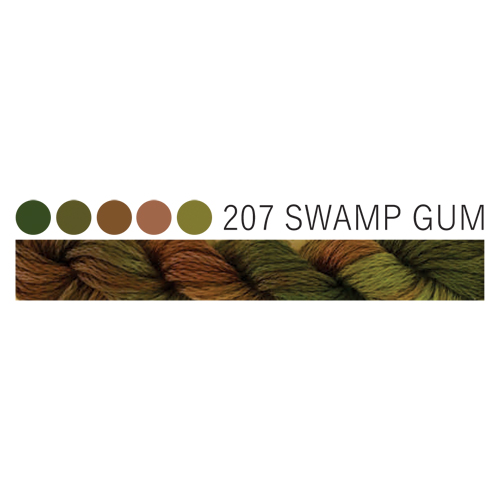 CGT 207 Swamp Gum Stranded Cotton