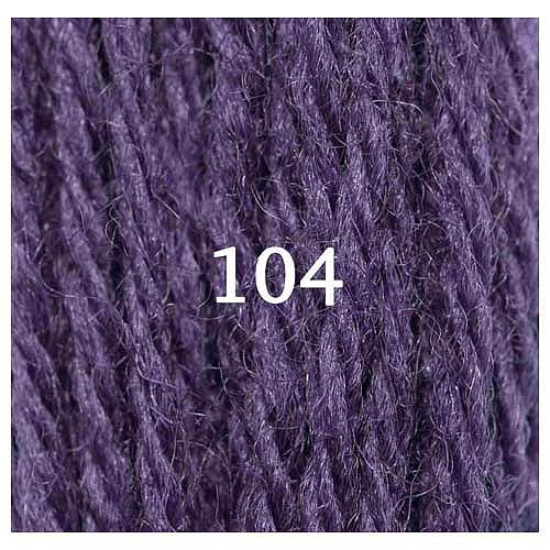 Appletons Crewel Wool Skein 104 Purple