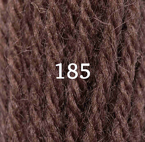 Appletons Crewel Wool Skein 185 Chocolate