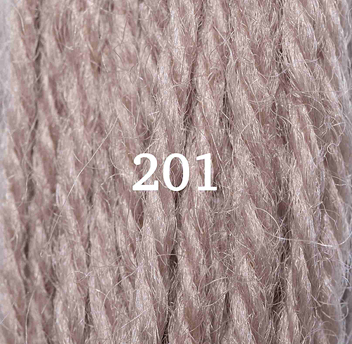 Appletons Crewel Wool Skein 201 Flame Red