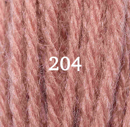 Appletons Crewel Wool Skein 204 Flame Red