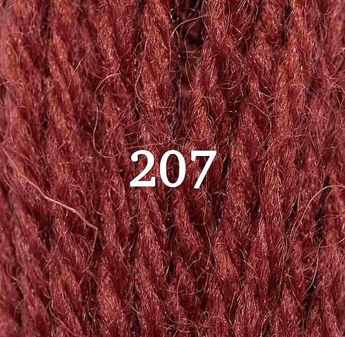 Appletons Crewel Wool Skein 207 Flame Red