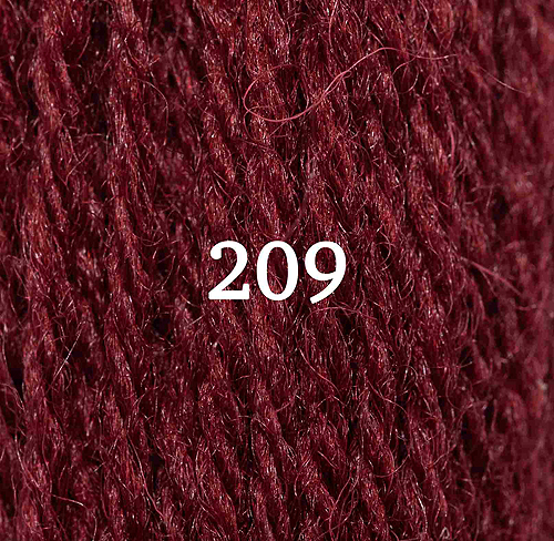 Appletons Crewel Wool Skein 209 Flame Red
