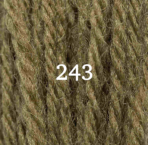 Appletons Crewel Wool Skein 243 Olive Green