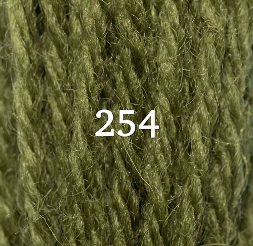 Appletons Crewel Wool Skein 254 Grass Green