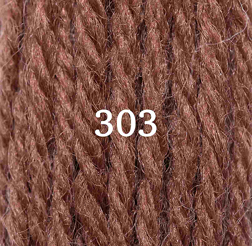 Appletons Crewel Wool Skein 303 Red Fawn