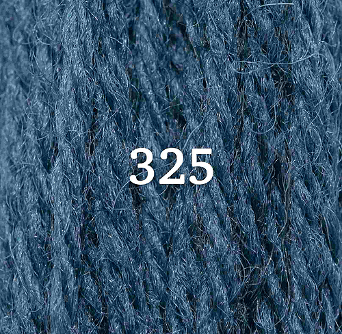 Appletons Crewel Wool Skein 325 Dull Marine Blue
