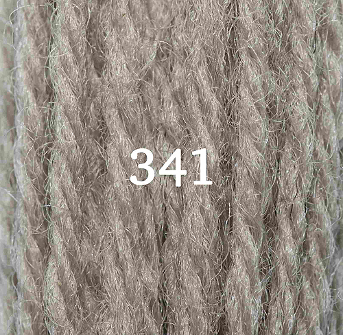 Appletons Crewel Wool Skein 341 Mid Olive Green