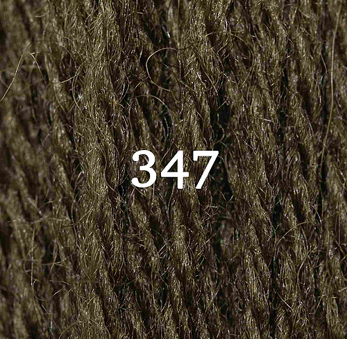 Appletons Crewel Wool Skein 347 Mid Olive Green