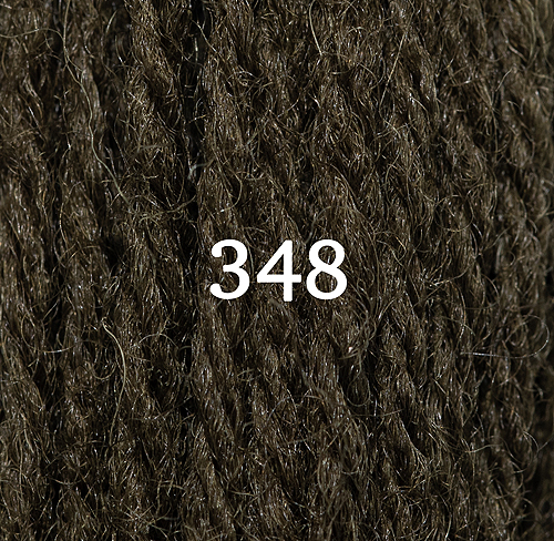 Appletons Crewel Wool Skein 348 Mid Olive Green