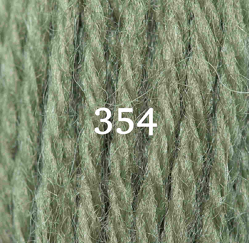 Appletons Crewel Wool Skein 354 Grey Green
