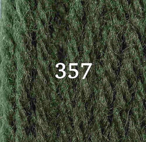 Appletons Crewel Wool Skein 357 Grey Green