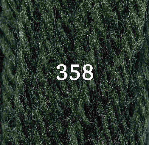 Appletons Crewel Wool Skein 358 Grey Green