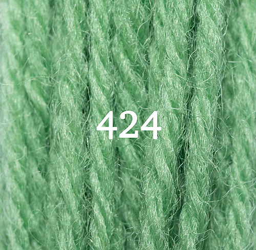 Appletons Crewel Wool Skein 424 Leaf Green