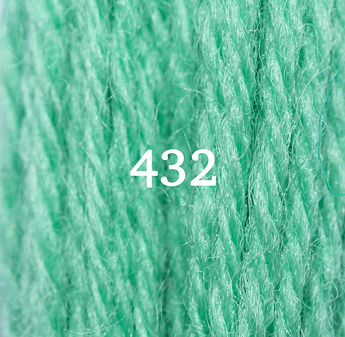 Appletons Crewel Wool Skein 432 Signal Green