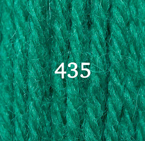 Appletons Crewel Wool Skein 435 Signal Green