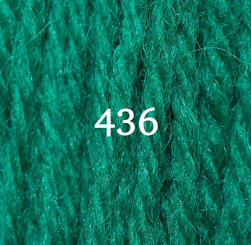 Appletons Crewel Wool Skein 436 Signal Green