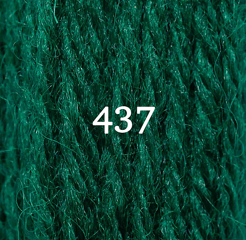 Appletons Crewel Wool Skein 437 Signal Green