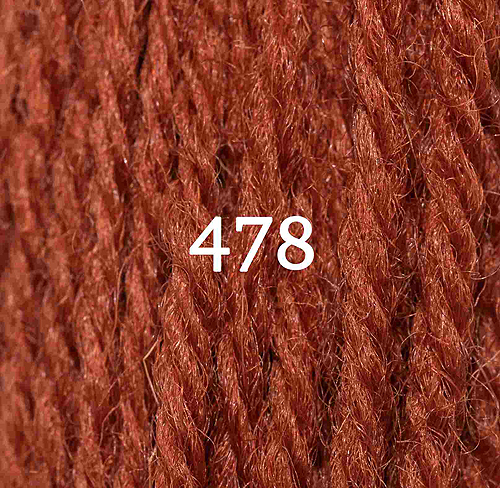 Appletons Crewel Wool Skein 478 Autumn Yellow