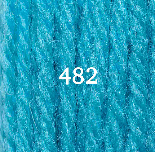Appletons Crewel Wool Skein 482 Kingfisher