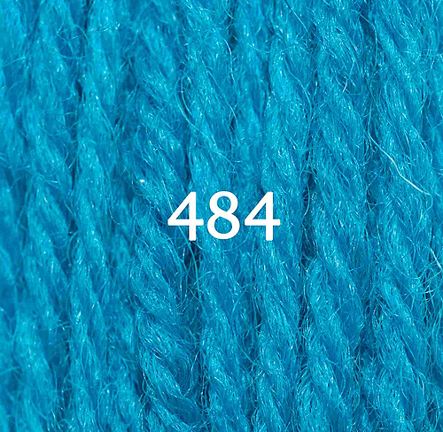 Appletons Crewel Wool Skein 484 Kingfisher