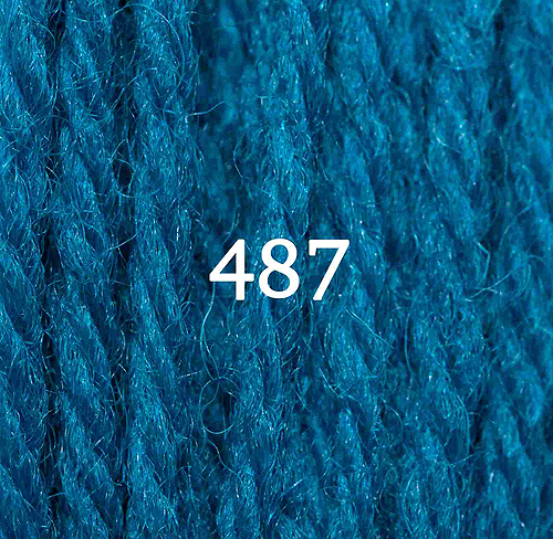 Appletons Crewel Wool Skein 487 Kingfisher