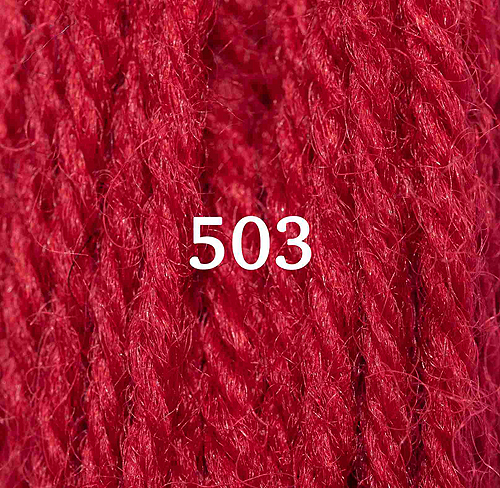 Appletons Crewel Wool Skein 503 Scarlet