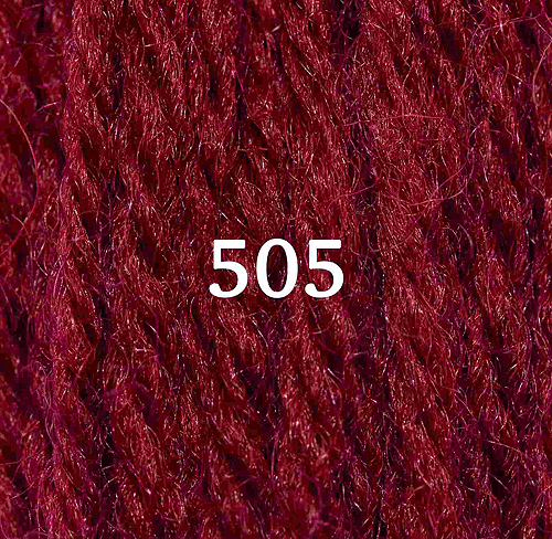 Appletons Crewel Wool Skein 505 Scarlet