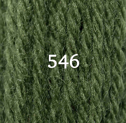 Appletons Crewel Wool Skein 546 Early English Green