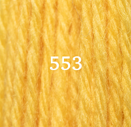 Appletons Crewel Wool Skein 553 Bright Yellow