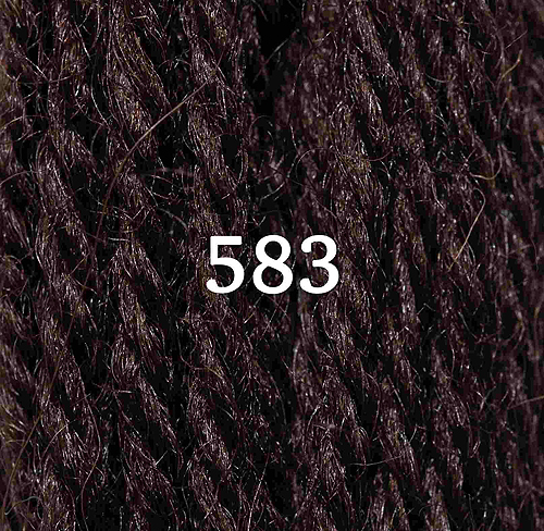 Appletons Crewel Wool Skein 583 Brown Groundings