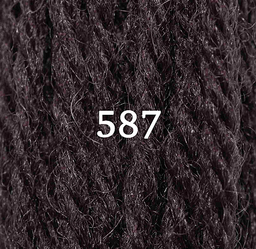 Appletons Crewel Wool Skein 587 Brown Groundings
