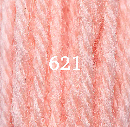 Appletons Crewel Wool Skein 621 Flamingo
