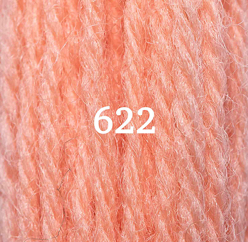 Appletons Crewel Wool Skein 622 Flamingo