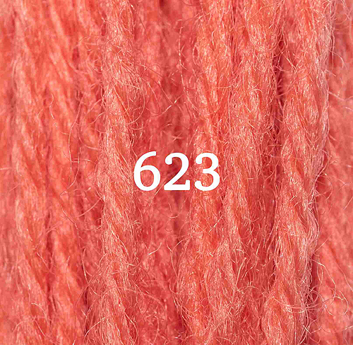 Appletons Crewel Wool Skein 623 Flamingo
