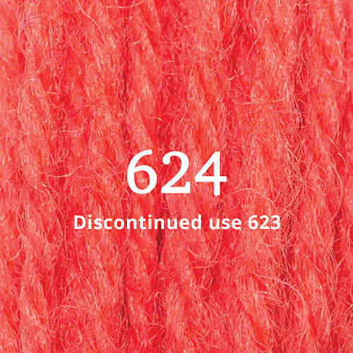 Appletons Crewel Wool Skein 624 Flamingo