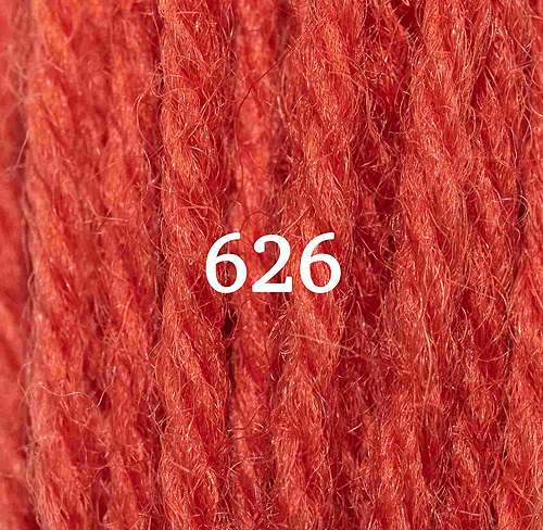 Appletons Crewel Wool Skein 626 Flamingo